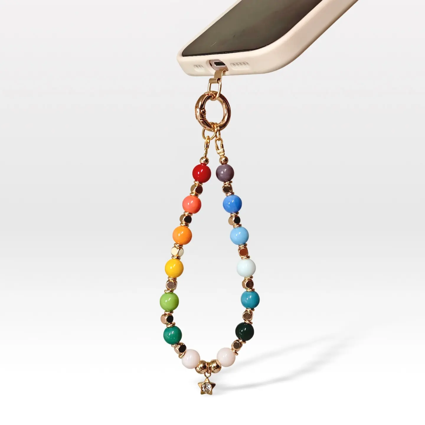 Rainbow star short Chain – 25 cm - Image 2